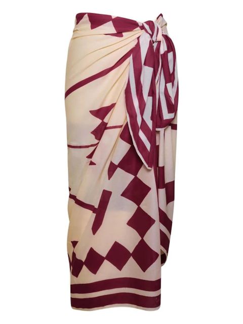 Johanna Ortiz rhombs polo pareo - Neutrals - zdjęcie produktu nr 1