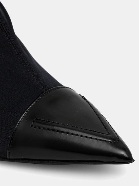 Love Moschino botki damskie kolor czarny na szpilce JA21105G0NIM100A