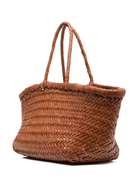 DRAGON DIFFUSION small Triple Jump tote bag - Brown