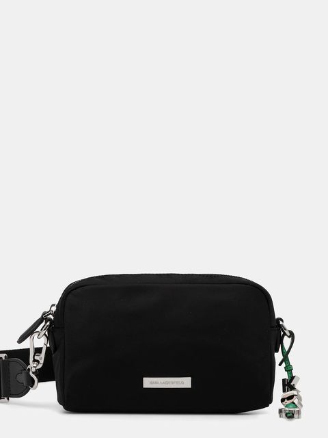 Karl Lagerfeld torebka IKON NYLON kolor czarny B1W30019 - zdjęcie produktu nr 1