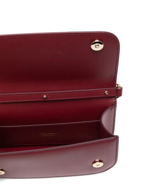 Dolce & Gabbana 3.5 logo-plaque tote bag - Red