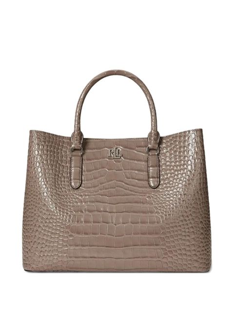 Lauren Ralph Lauren embossed-leather tote bag - Neutrals - zdjęcie produktu nr 1