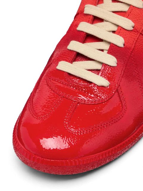 Maison Margiela replica leather sneakers - Red