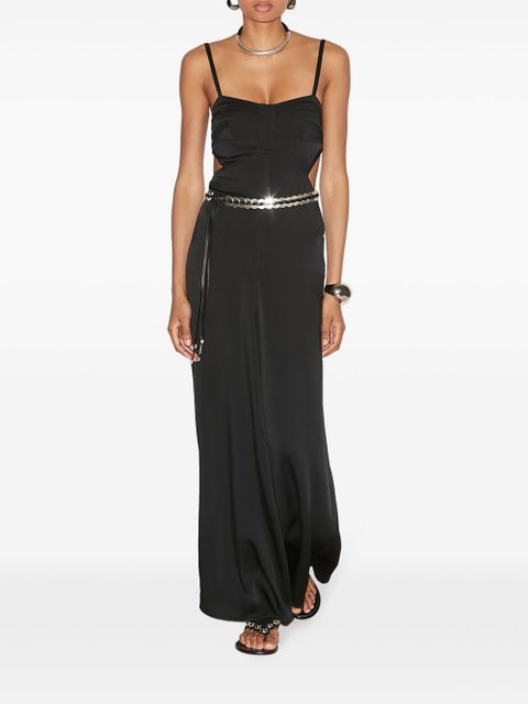 ISABEL MARANT Kandis maxi dress - Black - zdjęcie produktu nr 2