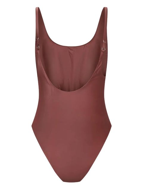 Magda Butrym scoop-neck swimsuit - Brown - zdjęcie produktu nr 2