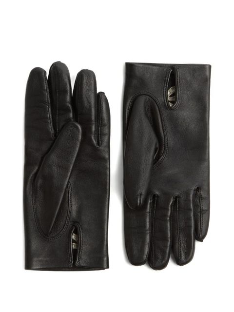 Valentino Garavani Vlogo Signature gloves - Black