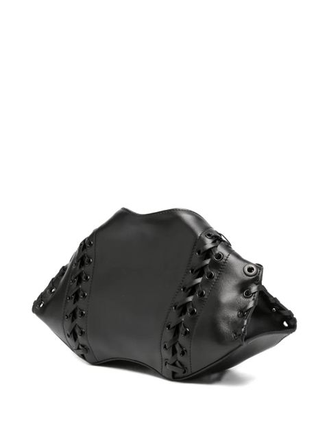Alexander McQueen Manta clutch bag - Black