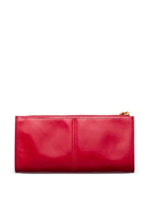 Prada leather wallet - Red - zdjęcie produktu nr 2