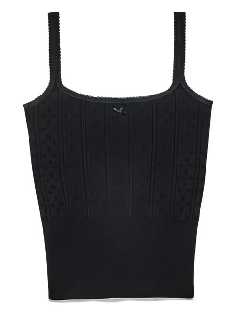 JW Anderson openwork bow top - Black - zdjęcie produktu nr 1