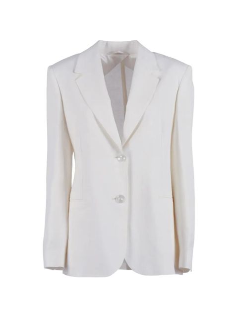 Max Mara Bello single-breasted blazer - White - zdjęcie produktu nr 1