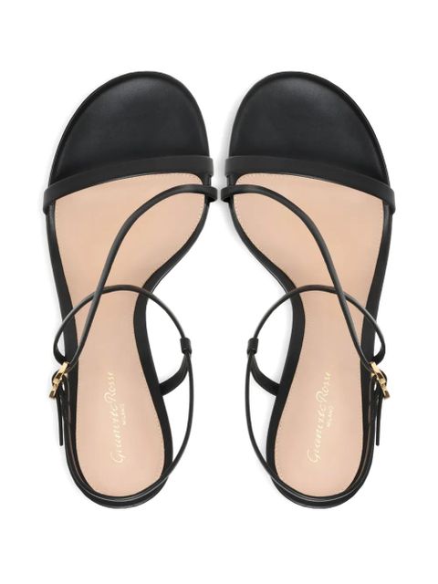 Gianvito Rossi 70mm Ascent cross-over sandals - Black