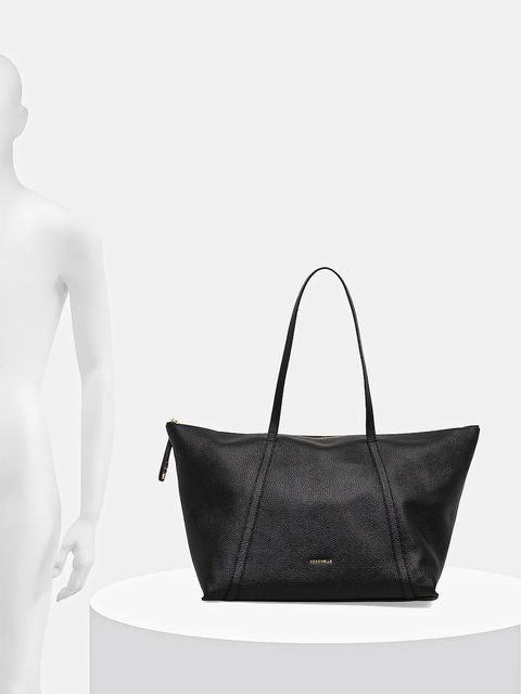 Coccinelle torba skórzana NORY kolor czarny E1 U45 11 01 01