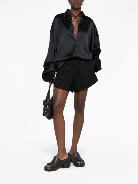 Givenchy 4G-print mini shorts - Black - zdjęcie produktu nr 2
