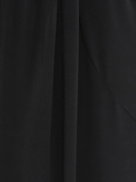 Jacquemus slit-detail maxi skirt - Black - zdjęcie produktu nr 2