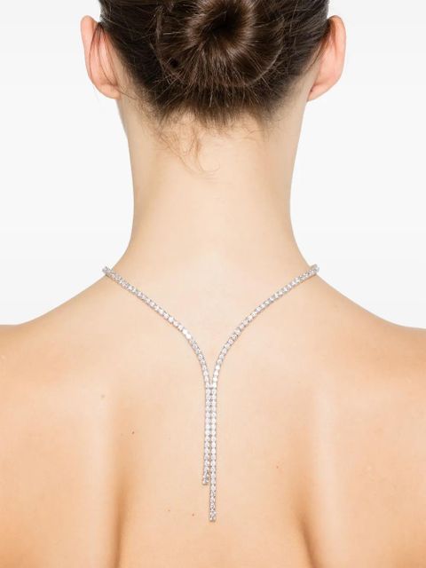 Swarovski Matrix Tennis necklace - Silver - zdjęcie produktu nr 2