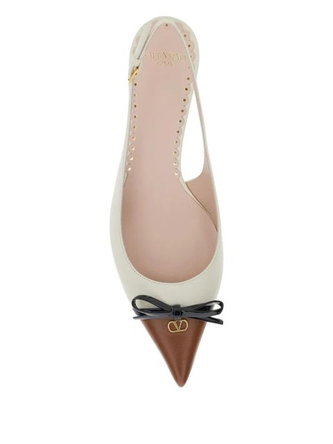 Valentino Garavani 45mm Bepointy slingback pumps - White - zdjęcie produktu nr 2