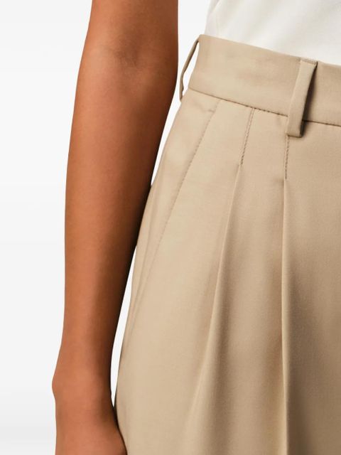 AMI Paris high-waisted pleated trousers - Neutrals