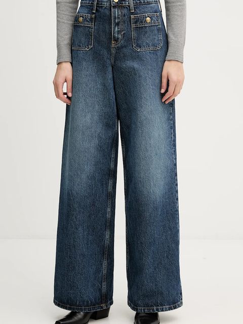 Tommy Hilfiger jeansy damskie kolor niebieski WW0WW49387 - zdjęcie produktu nr 1