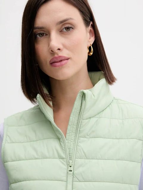 United Colors of Benetton bezrękawnik damski kolor zielony przejściowy 2TWDDJ00V - zdjęcie produktu nr 2