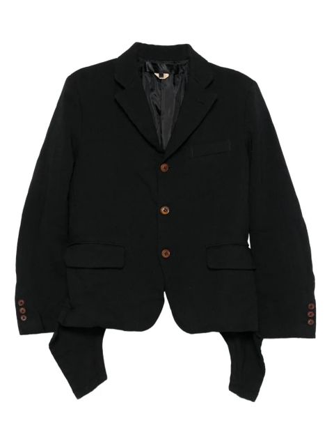 Comme Des Garçons single-breasted blazer - Black - zdjęcie produktu nr 1