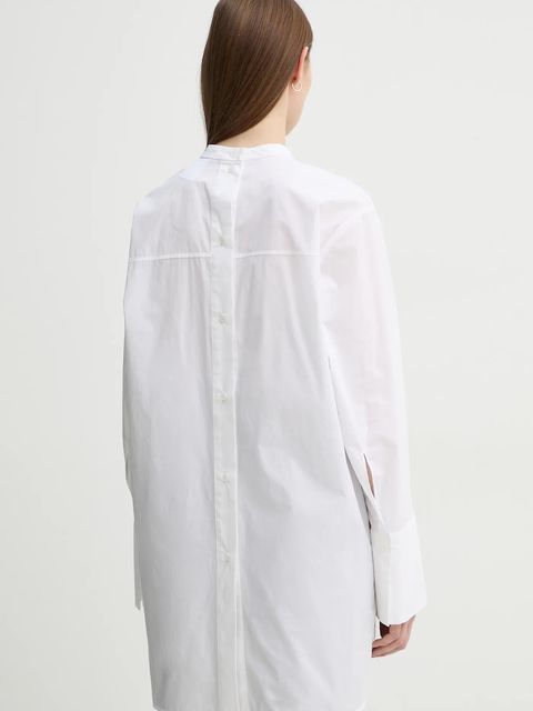 Day Birger et Mikkelsen koszula bawełniana Blaze damska kolor biały relaxed ze stójką DAY65243548