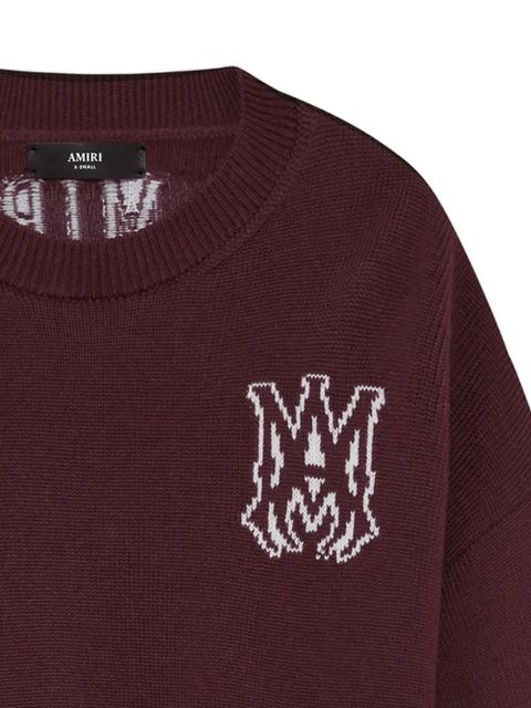 AMIRI crew-neck sweater - Red - zdjęcie produktu nr 2