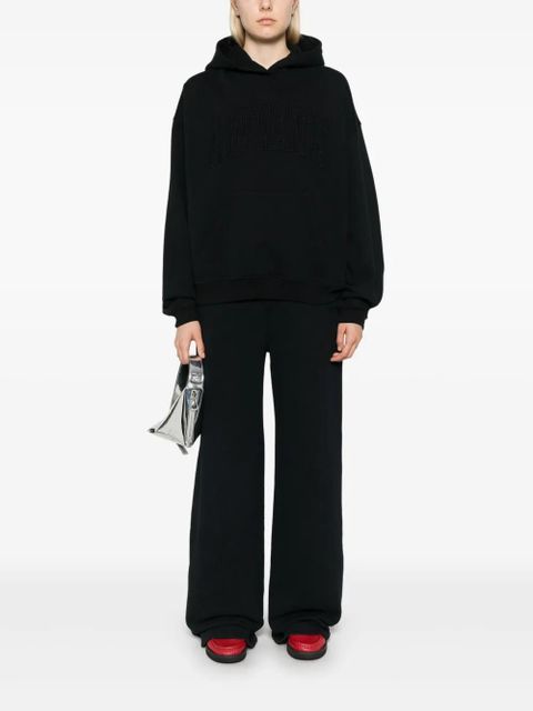 ROTATE BIRGER CHRISTENSEN organic cotton track trousers - Black