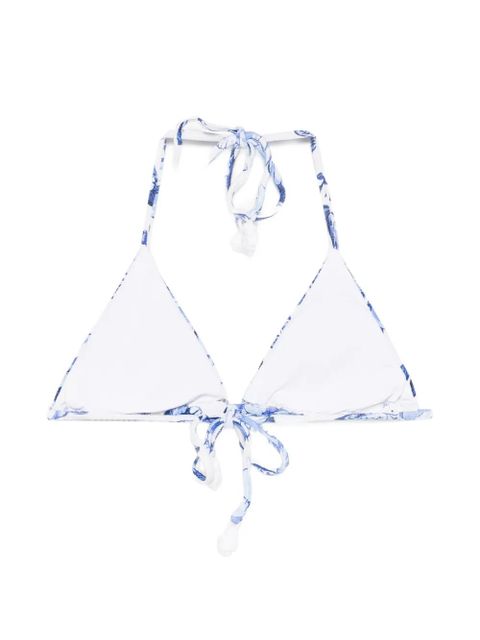 FARM Rio FARM RIO PORCELAIN CHITA TRIANGLE BIKINI TOP - White - zdjęcie produktu nr 2