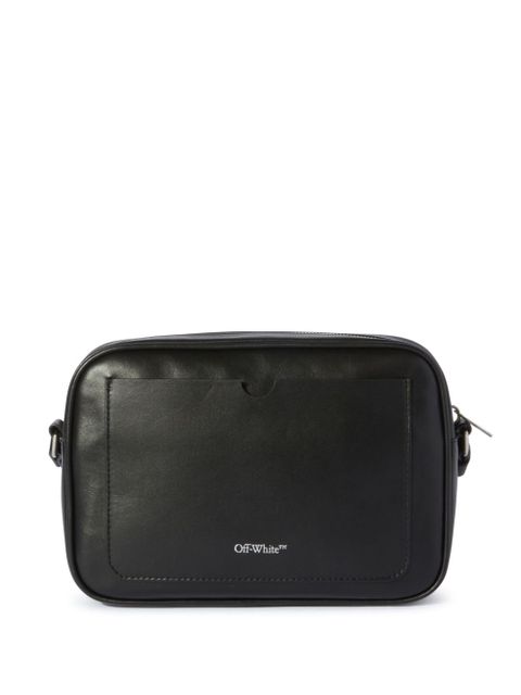 Off-White medium Jitney Quote shoulder bag - Black