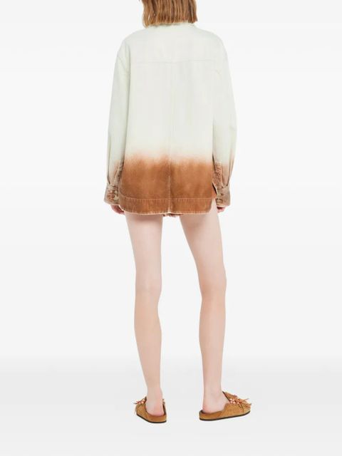 Alanui Shades of Eden denim jacket - Neutrals