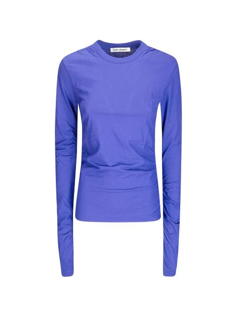OUR LEGACY slim longsleeve top - Blue - zdjęcie produktu nr 1