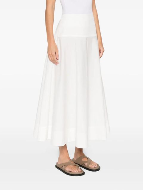 St. Agni panel maxi skirt - White