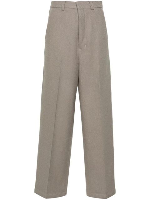 AMI Paris tailored wide-leg trousers - Neutrals - zdjęcie produktu nr 1
