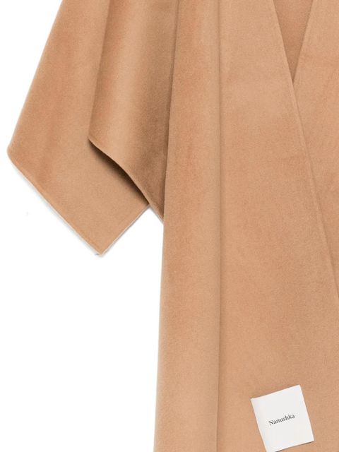 Nanushka Kamin scarf - Brown