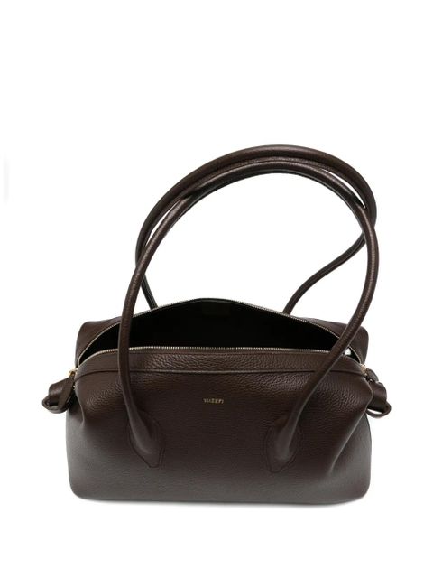 Yuzefi Brioche Duffle top-handle tote bag - Brown