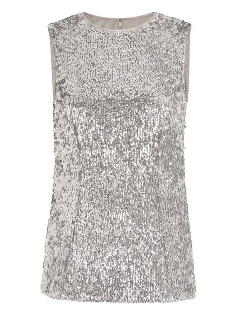 Dolce & Gabbana sequin top - Silver - zdjęcie produktu nr 1