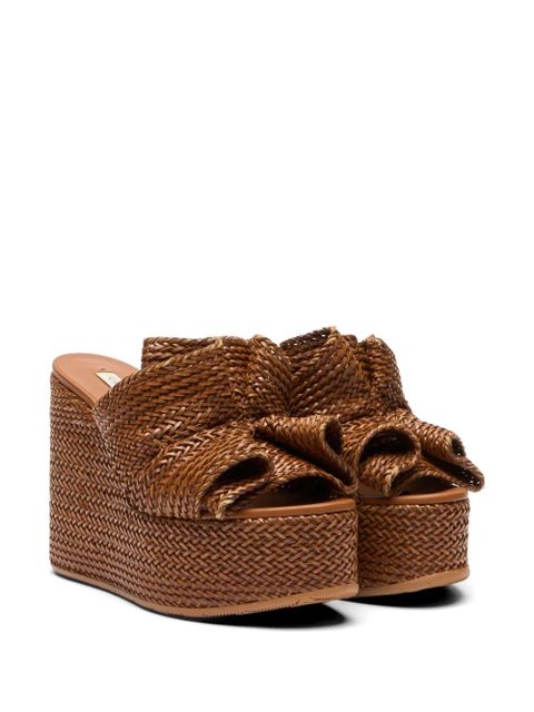 Casadei Aruba wedge sandals - Brown - zdjęcie produktu nr 2