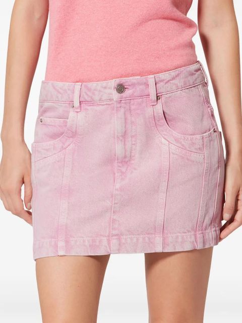 MARANT ÉTOILE Juana pocket mini skirt - Pink