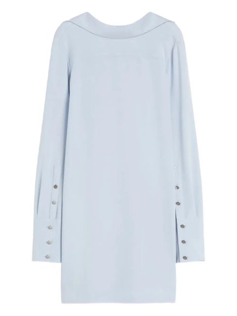 Sportmax silk blend midi dress - Blue - zdjęcie produktu nr 1