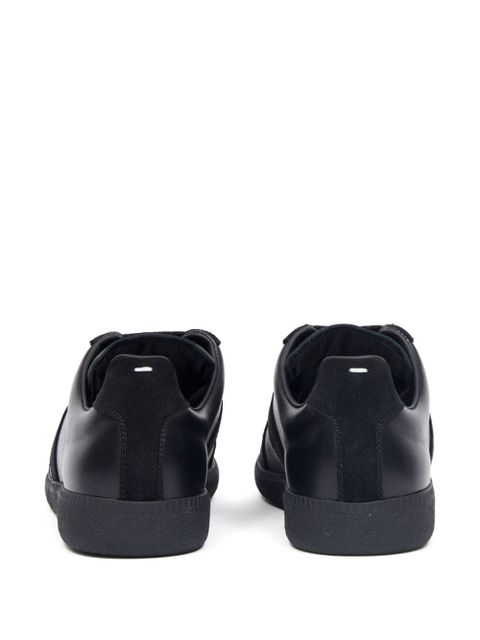 Maison Margiela Replica low-top leather sneakers - Black - zdjęcie produktu nr 2