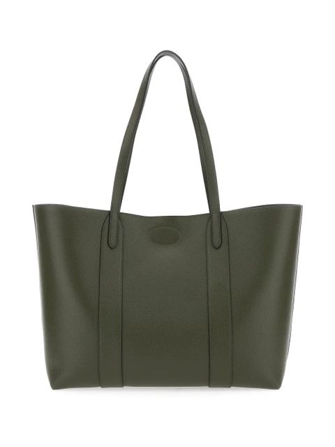 Mulberry Bayswater turnlock-fastening leather tote bag - Green