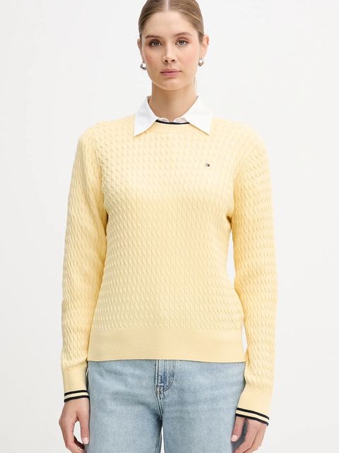 Tommy Hilfiger sweter bawełniany - zdjęcie produktu nr 1