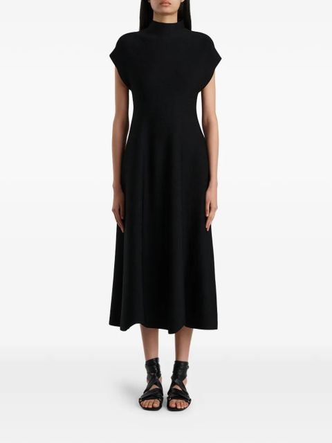 KHAITE Lyra dress - Black - zdjęcie produktu nr 2