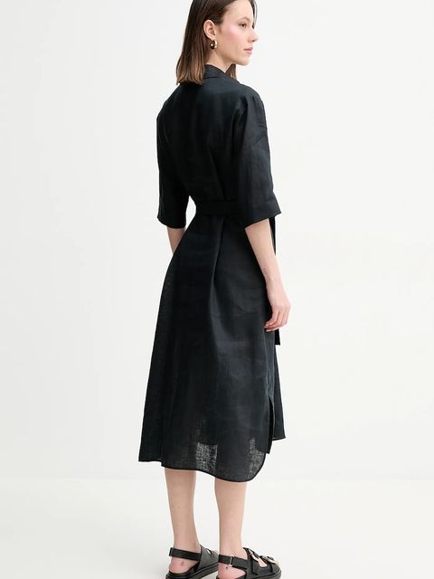 MM by Max Mara sukienka lniana