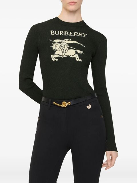 Burberry crew-neck sweater - Black
