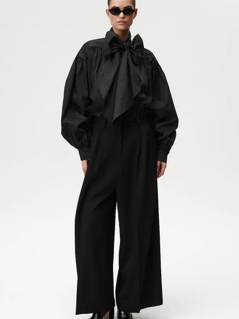 Undress Code bluzka damska kolor czarny gładka 1057