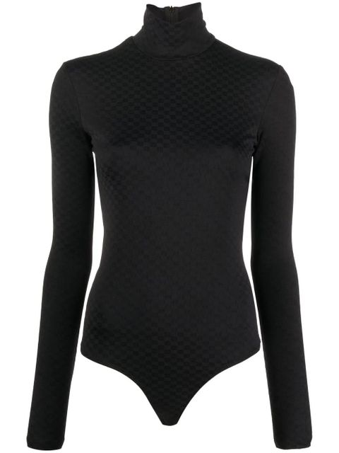 AMBUSH jacquard turtleneck top - Black - zdjęcie produktu nr 1
