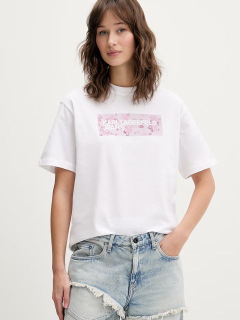 Karl Lagerfeld Jeans t-shirt bawełniany