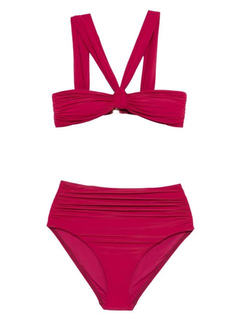 ZIMMERMANN ruched clothing bikini set - Pink - zdjęcie produktu nr 1