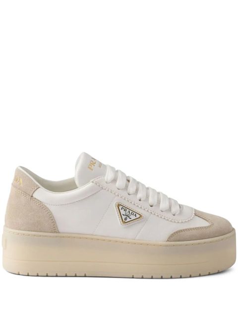 Prada Downtown platform sneakers - White - zdjęcie produktu nr 1